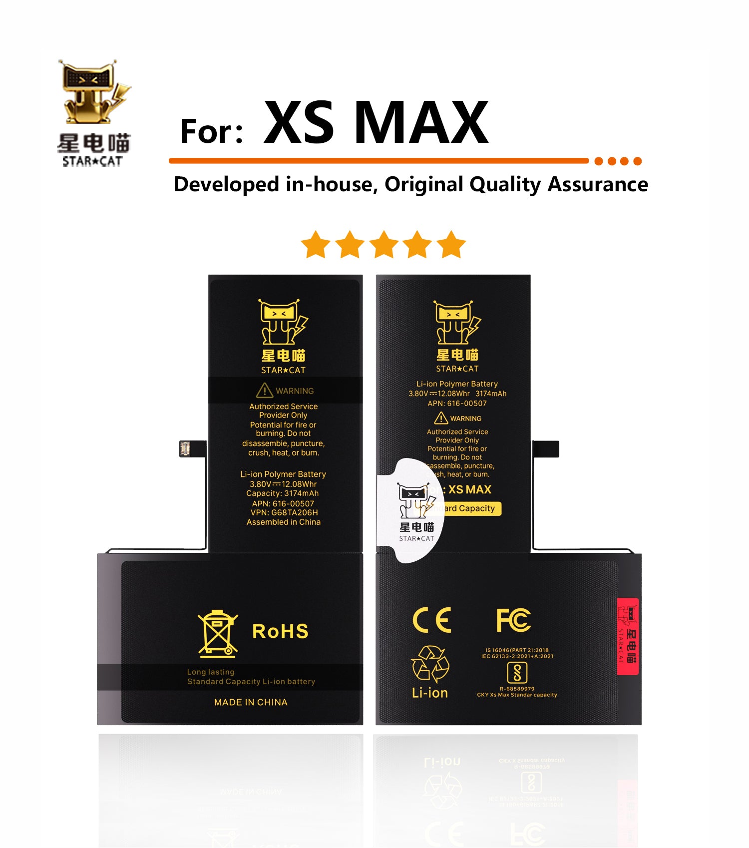 for iPhone Xsmax battery