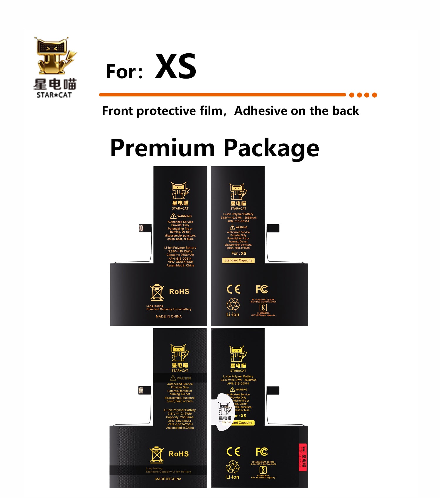 for iPhone XS battery