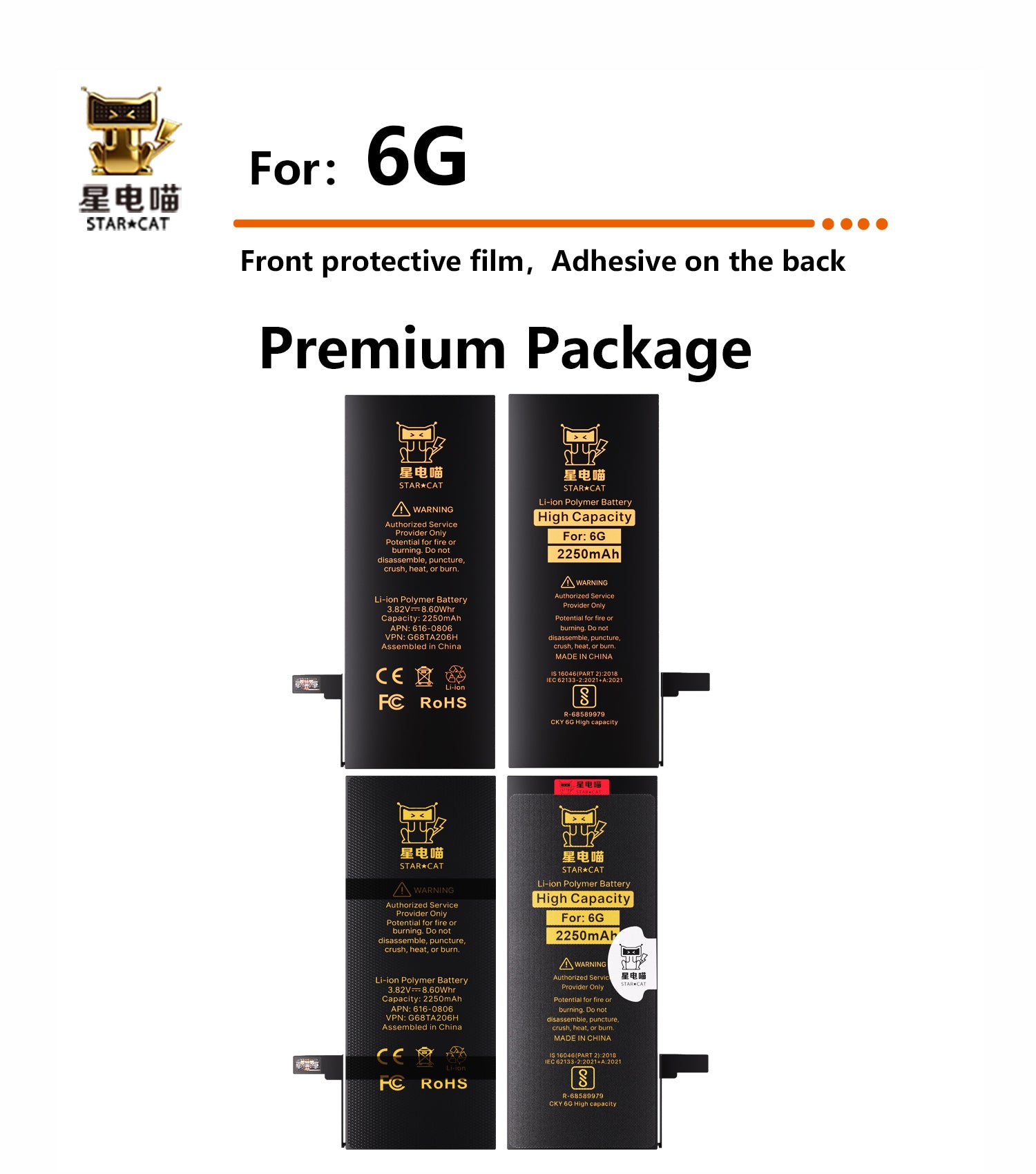 Apple/iPhone 6 high-capacity/mAh-Original battery