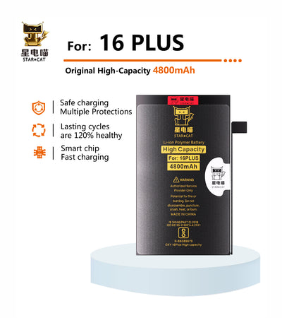 Apple/iPhone 16plus high-capacity/mAh-Original battery