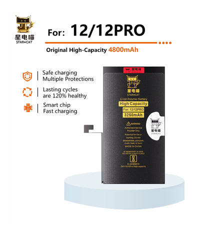 Apple/iPhone 12pro high-capacity/mAh-Original battery