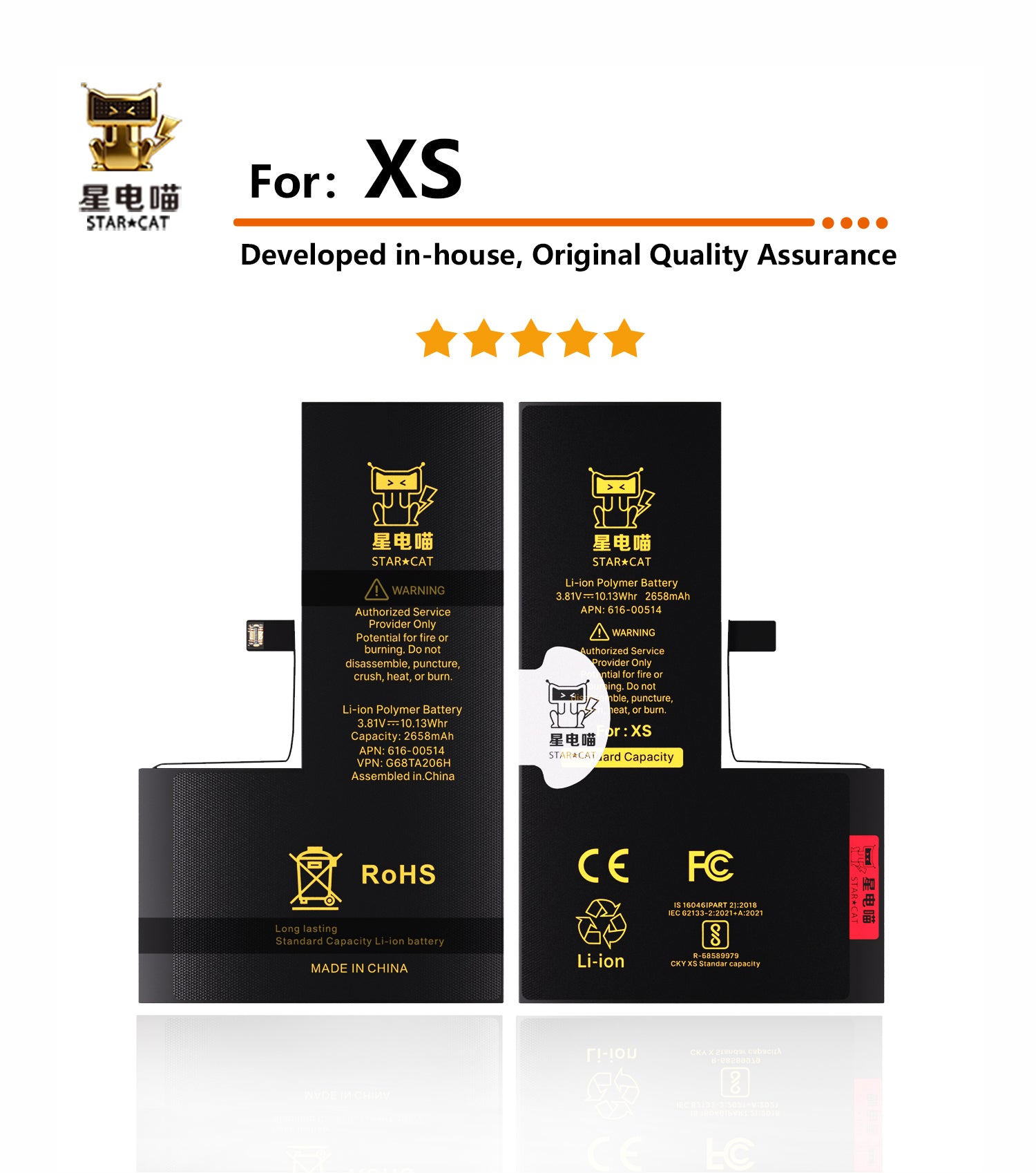 for iPhone XS battery