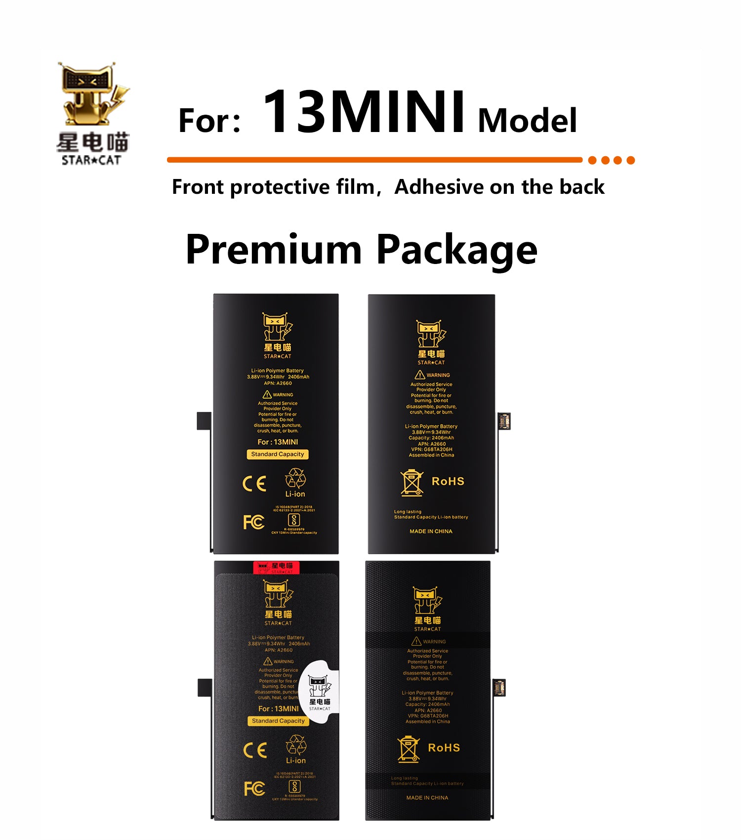 for iPhone 13mini battery