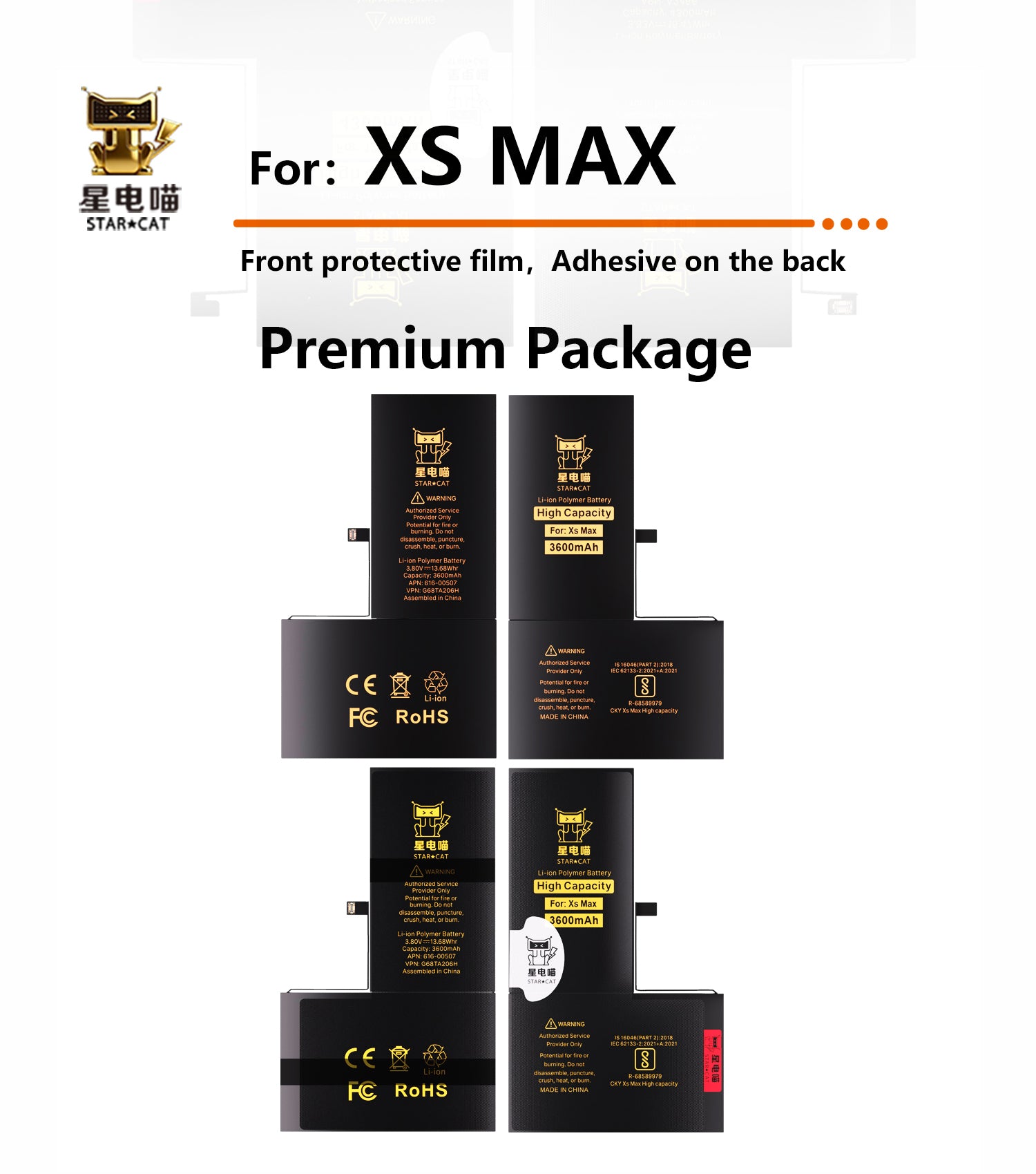Apple/iPhone XSMAX high-capacity/mAh-Original battery