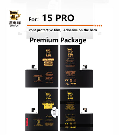 Apple/iPhone 15pro high-capacity/mAh-Original battery