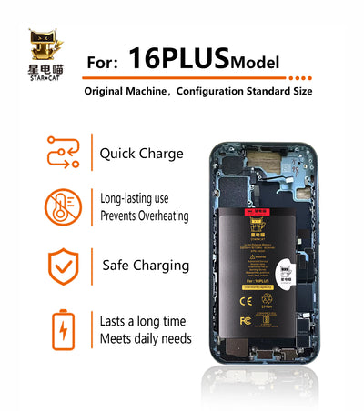 for iPhone 16plus battery