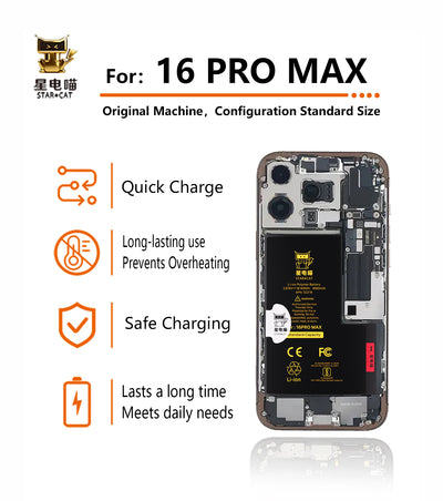 for iPhone 16promax battery