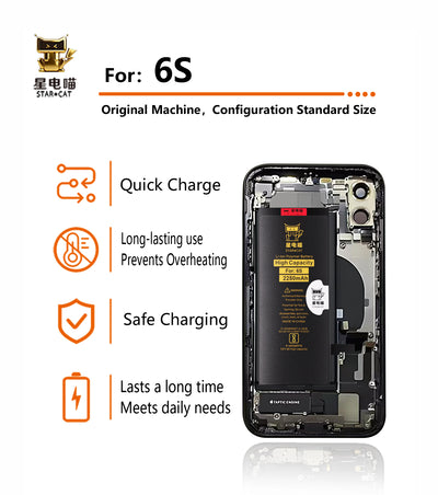 Apple/iPhone 6s high-capacity/mAh-Original battery
