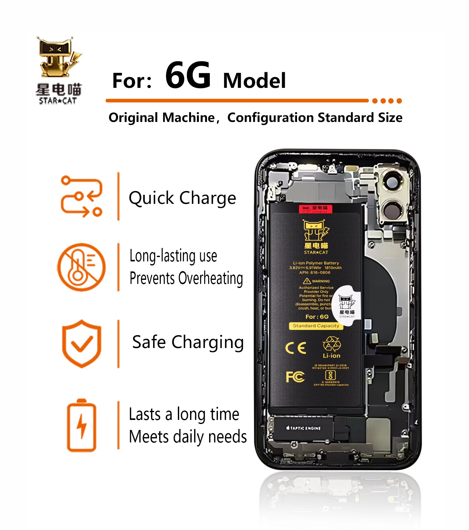 for iPhone 6 battery