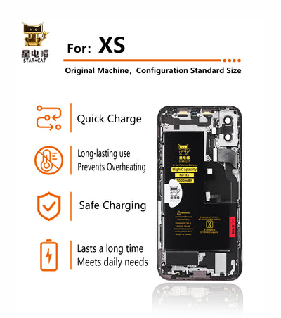 Apple/iPhone XS high-capacity/mAh-Original battery