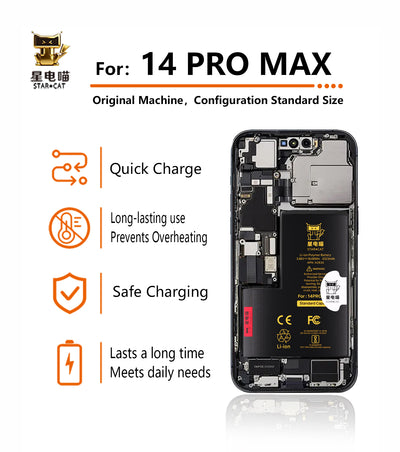 for iPhone 14promax battery