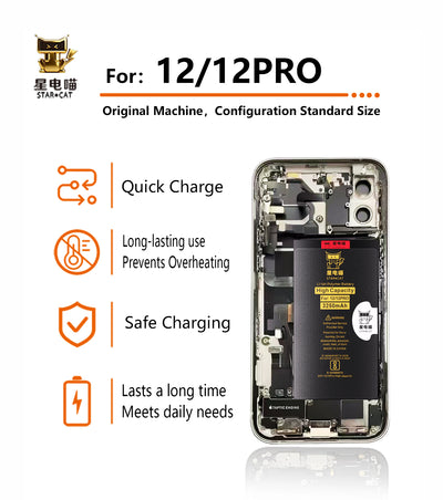 Apple/iPhone 12 high-capacity/mAh-Original battery
