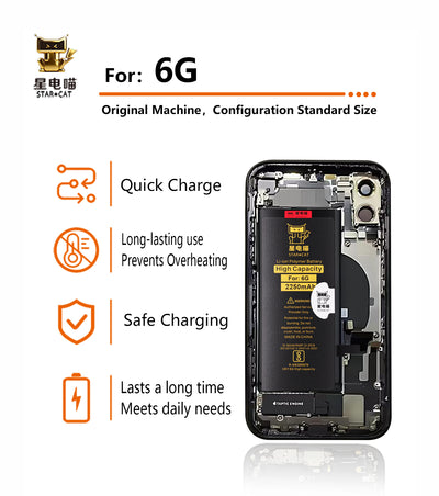 Apple/iPhone 6 high-capacity/mAh-Original battery