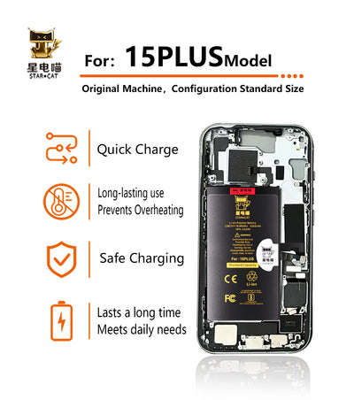 for iPhone 15plus battery