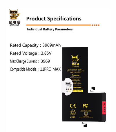 for iPhone 11promax battery