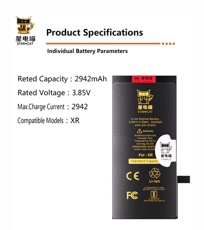 for iPhone XR battery